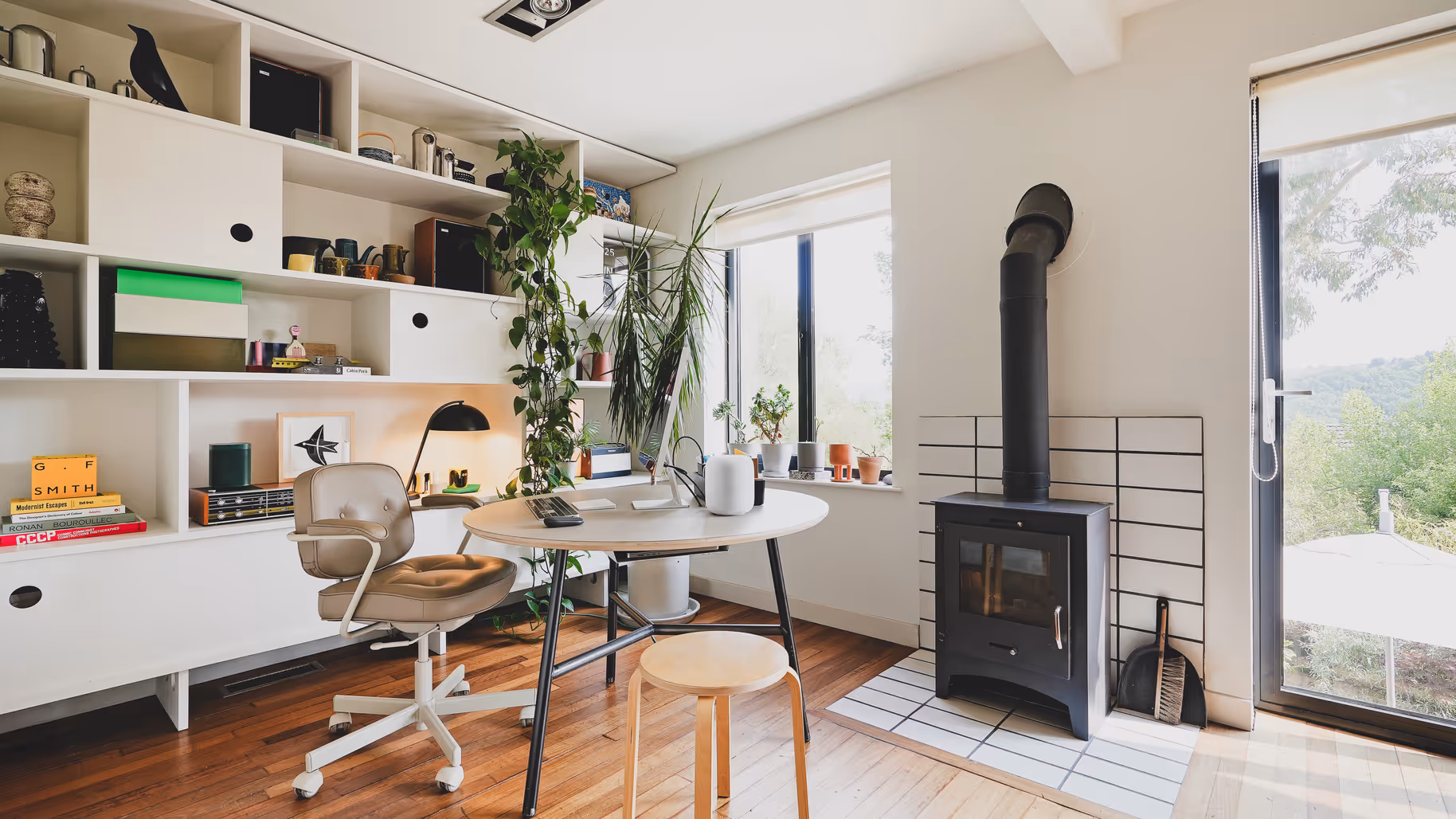 Study and Wood Burner