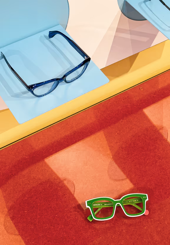 Opticians - Aerial view of Glasses