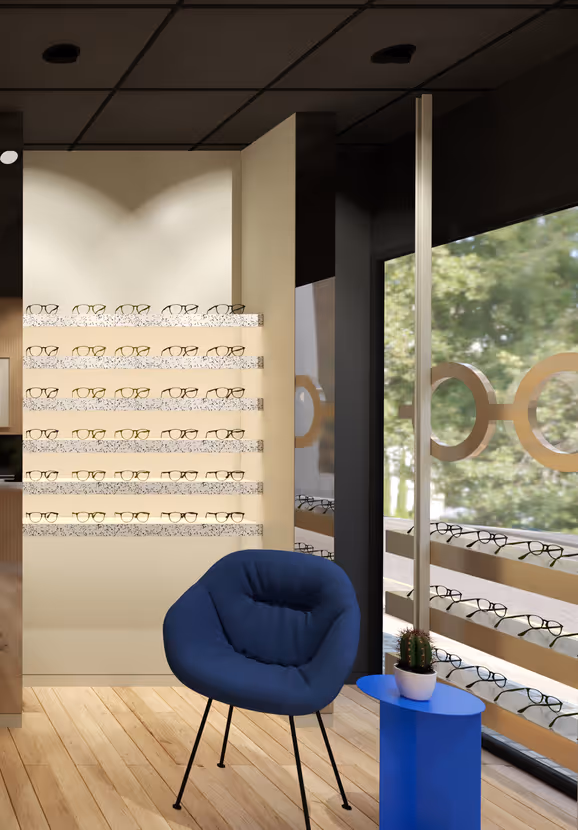 Studio Jim Healthcare - Opticians Shelves of Glasses.jpg